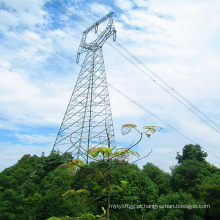 220 kV Circuito Único Coruja-Tipo Ângulo Transmissão de Energia Torre de aço